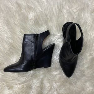 BCBGeneration black wedge booties